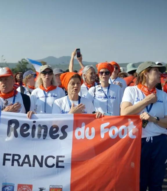« Les Reines du foot ».